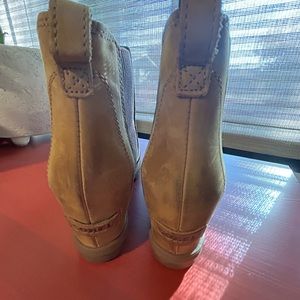 Sorel booties. Size 7.5 wedge heel
